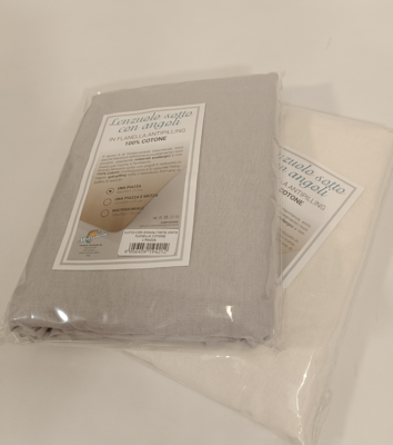 LENZUOLO ANGOLO FLANELLA TINTA UNITA 90X200 Ingrosso Lenzuola Tellini S.r.l.